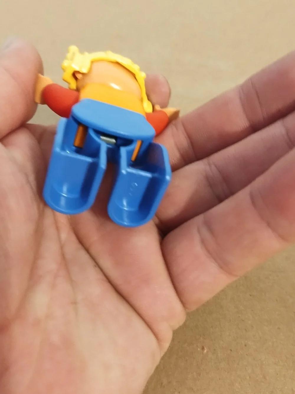 Lego Duplo Boy Man Construction Airline Headset Outfit Pants Figure